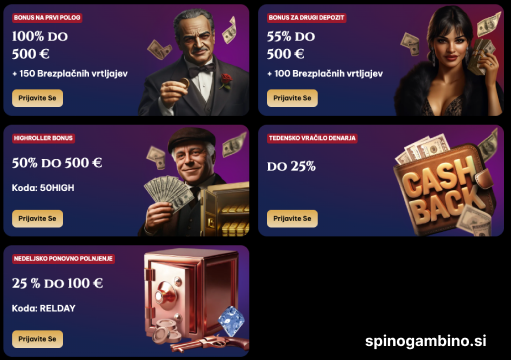 SpinoGambino Promocije